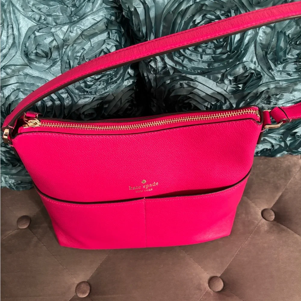 kate spade Pink Leather Shoulder Bag